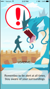 Pokemon Go loading screen 